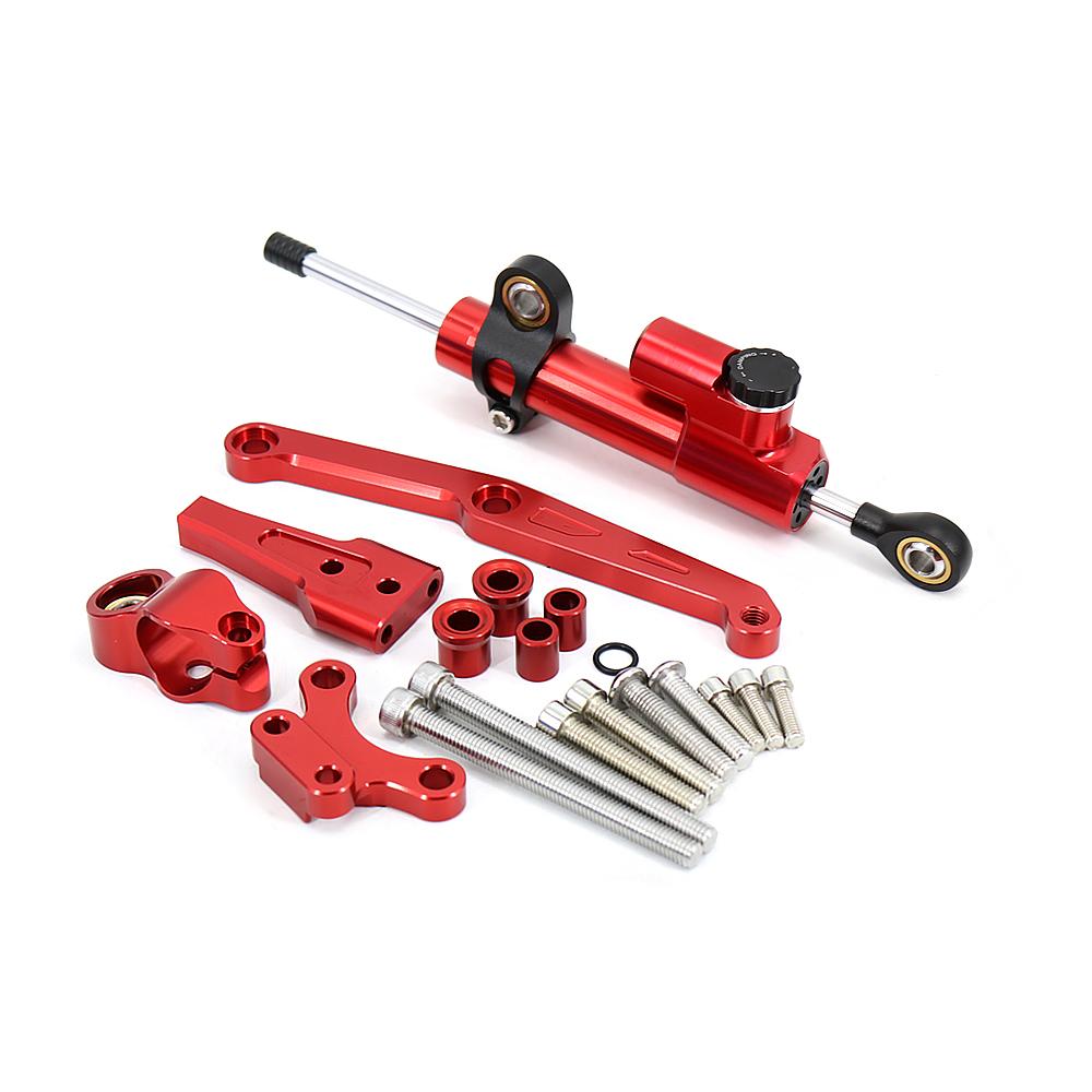 CB650R 2024-2018 Pour Honda CB 650 R CB650 R Aluminium CNC Réglable Moto Amortisseur Stabilisateur de Direction Kit de Fixation de Support