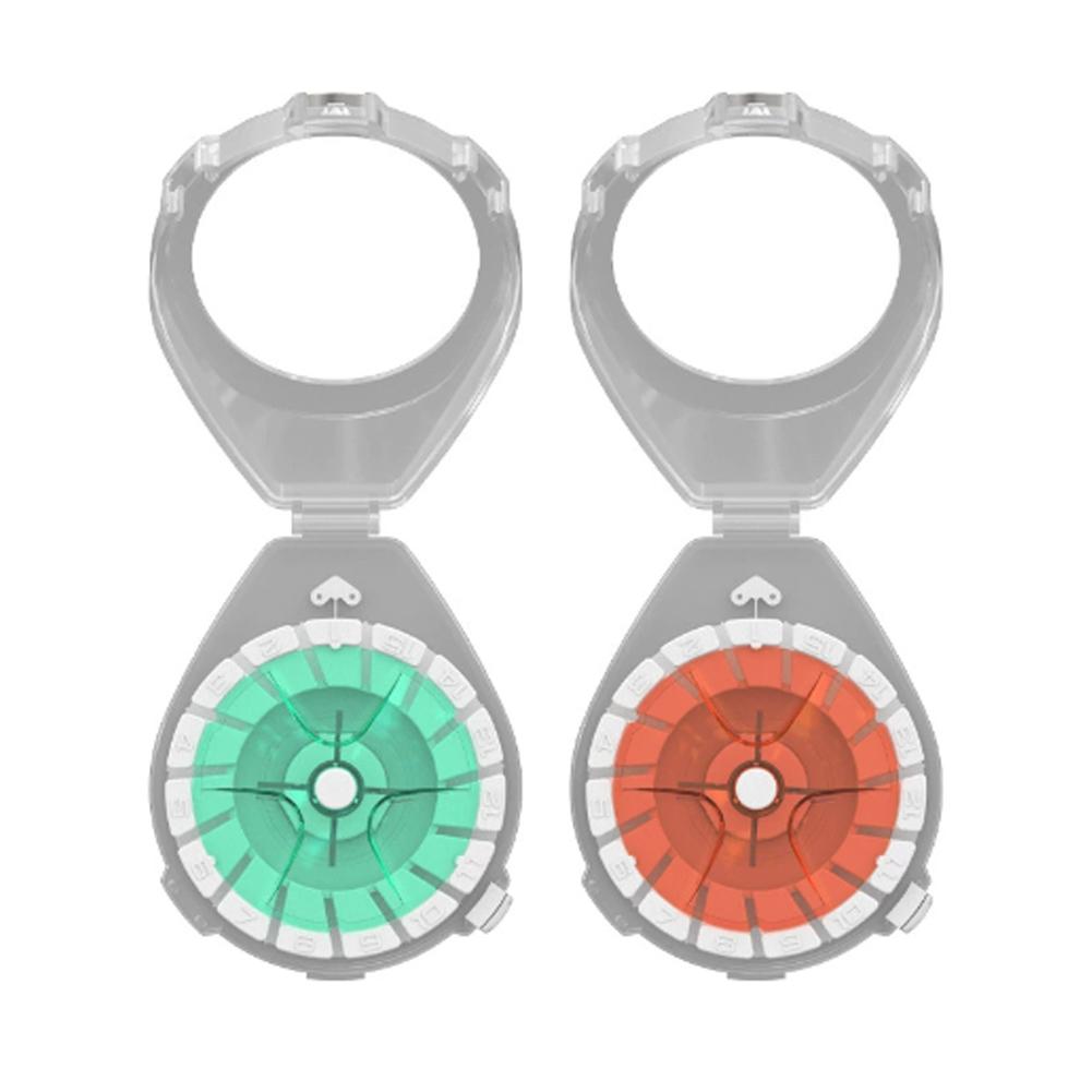 Neue Angelhauptschnur-Box Multifunktionale Schnurwickelplatte Aufbewahrungsbox mit Rücklaufsperre Angelzubehör