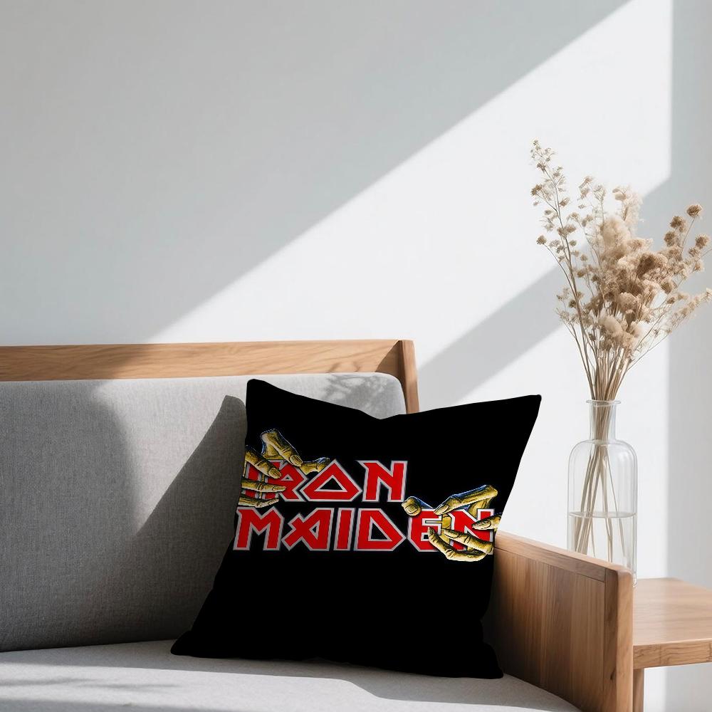 I. Kötet - Iron M-Maiden-ES párnahuzat Négyzet alakú kanapé párnahuzat Alkalmi Bőrbarát Kényelmes Párnahuzat