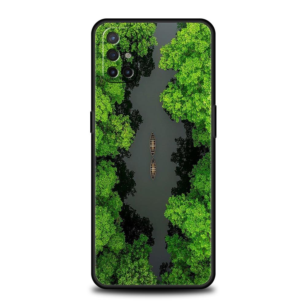 Beautiful Nature Forest Tree Phone Case For OnePlus 15 13 12 11 10 Pro 13T 13R 12R 9 8T 8 7 7T 9R Nord 2T CE 2 3 4 5G Soft Cover