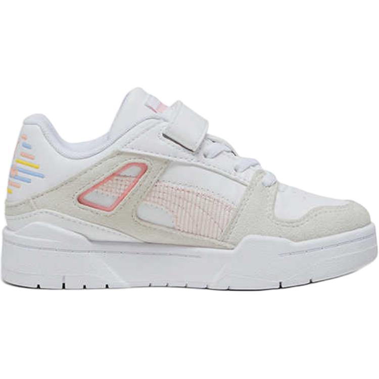 Puma Slipstream Sweater Synthetic Leather Wthr Ac+ Ps Comfortable Kids Sneakers Kids sneakers White 392548-01