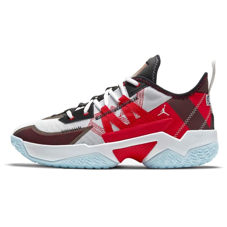 Air Jordan Westbrook One Take 2 PF White University Red Men s CW2458-106 EU 43