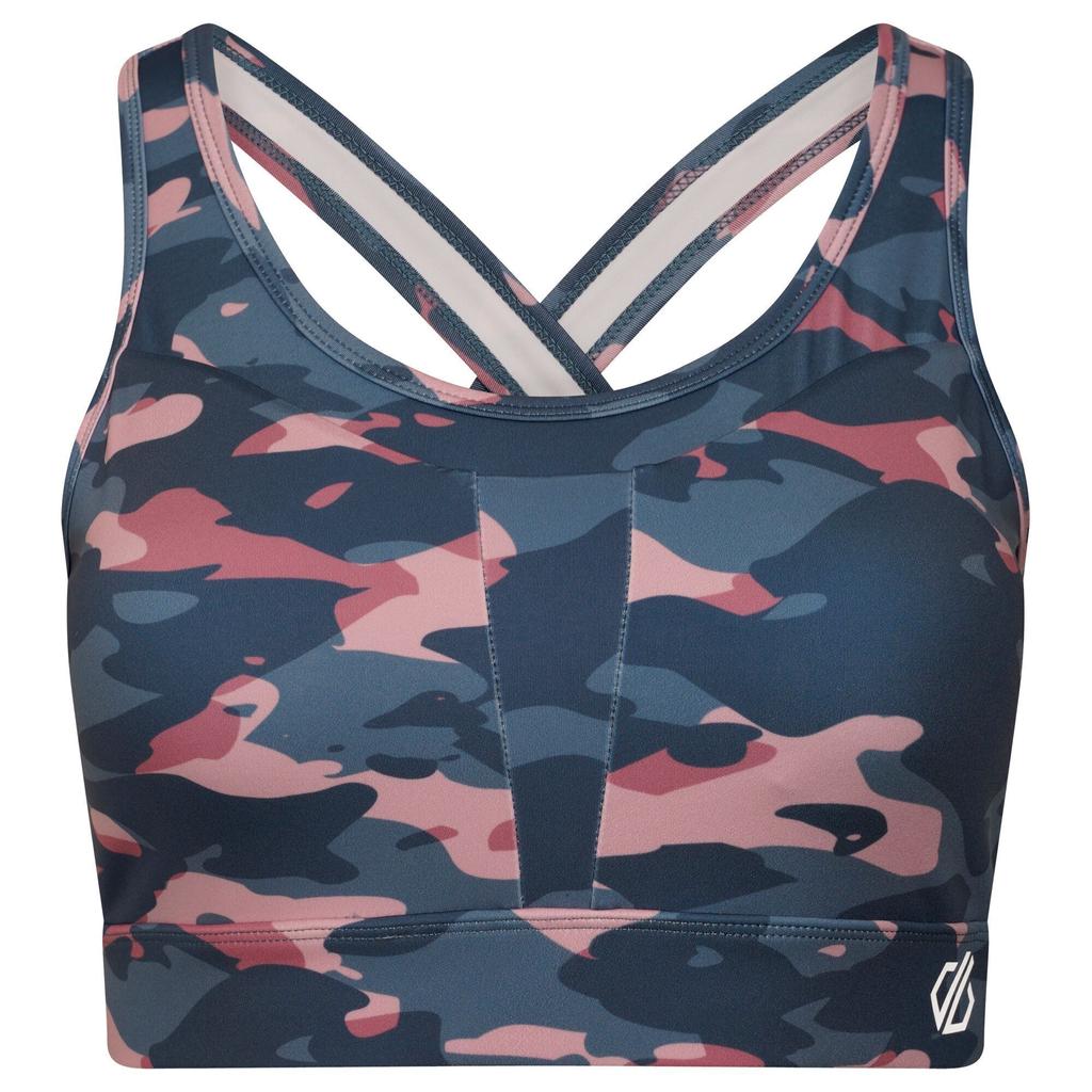 Dare 2B Womens/Ladies The Laura Whitmore Edit - Mantra Camo Recycled Sports Bra