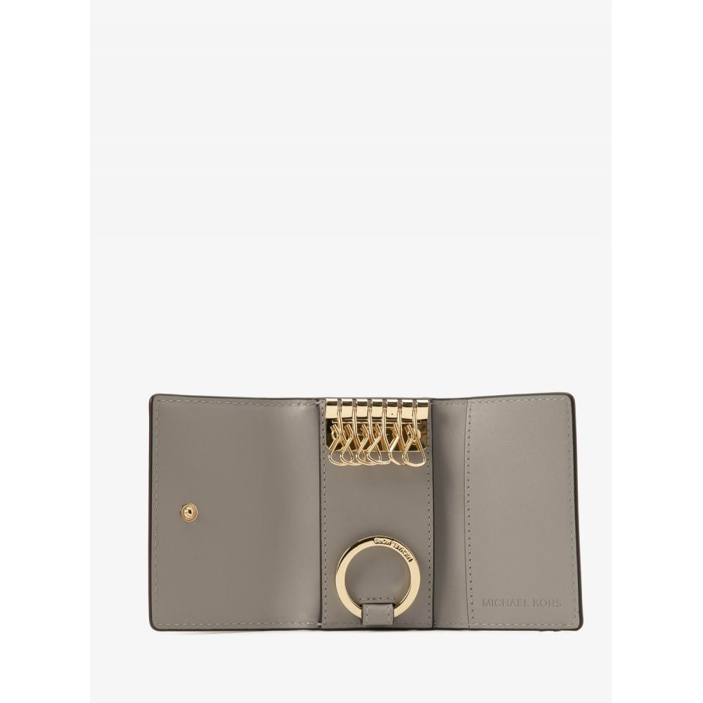 Michael Kors Jet Set Travel Key Case Small   Mk Signature 35f3gtvp1v1999 Optical White