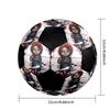 Chucky Indoor Soccer Ball Colorful All Ages Size 5 Machine Stitched PVC Competition Ready Durable High-Bounce