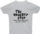 

The Naughty Step...Baby Children s T-Shirt/Top NB to 6yrs Funny Gift Boy Girl 100