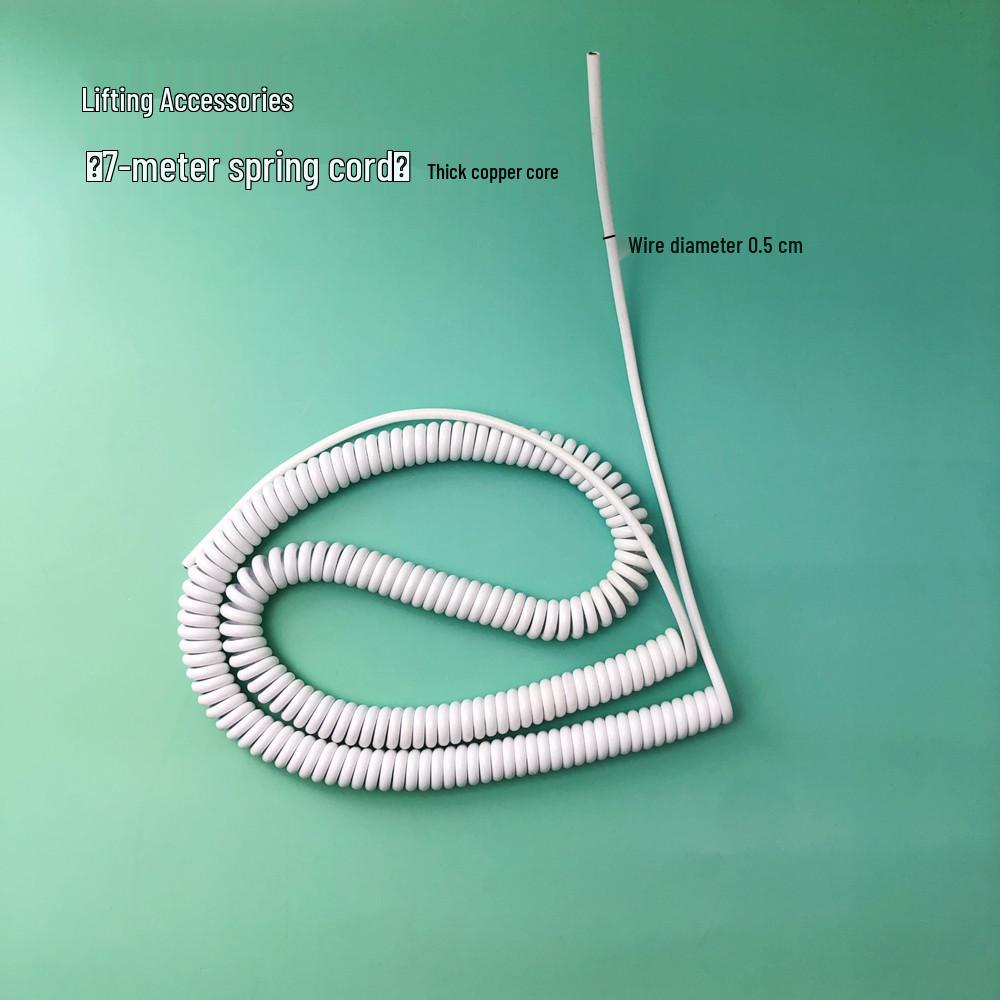 Electric Curtain Track Accessories: Universal Joint Pulley with Lifting Bracket, Spring Wire, and End Plug