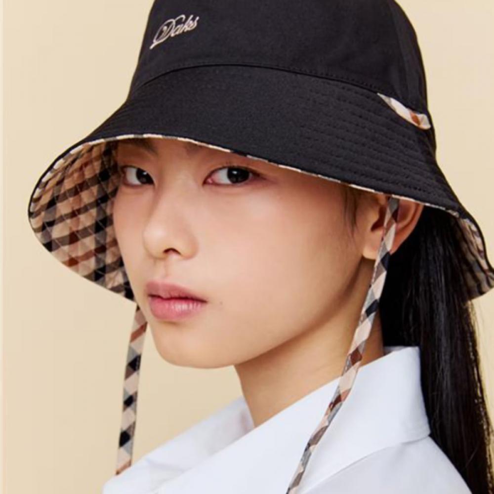 Daks Check Strap Reversible Bucket Hat [Reversible][2ways] Dche6e411bk Single option