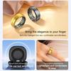 Smart Ring Multi Sport Modi Fitness Tracker 5ATM Wasserdicht Schlaf Blut Sauerstoff Herzfrequenz Überwachung Schritt Zählen Smart Ring