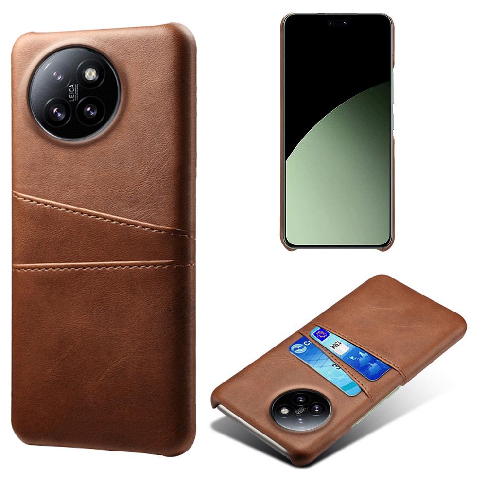For Xiaomi Civi 4 Pro 5G/14 Civi 5G Case Bump Proof Leather+PC Phone Cover with Card Slots
