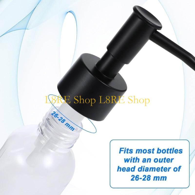 L8RE Soap Dispenser Heads Stain Resistant and Easy To Clean Dispenser