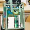 Large-capacity Portable Transparent Waterproof Handheld File Folder, Retractable File Storage Bag, PVC Self-adhesive File