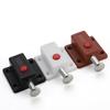 10pcs Plastic Latch With Cover Automatic Door Easy-installing