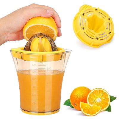 Spremiagrumi Manuale con Misurino Spremiagrumi Semplice Tazza Spremiagrumi per Arance e Limoni