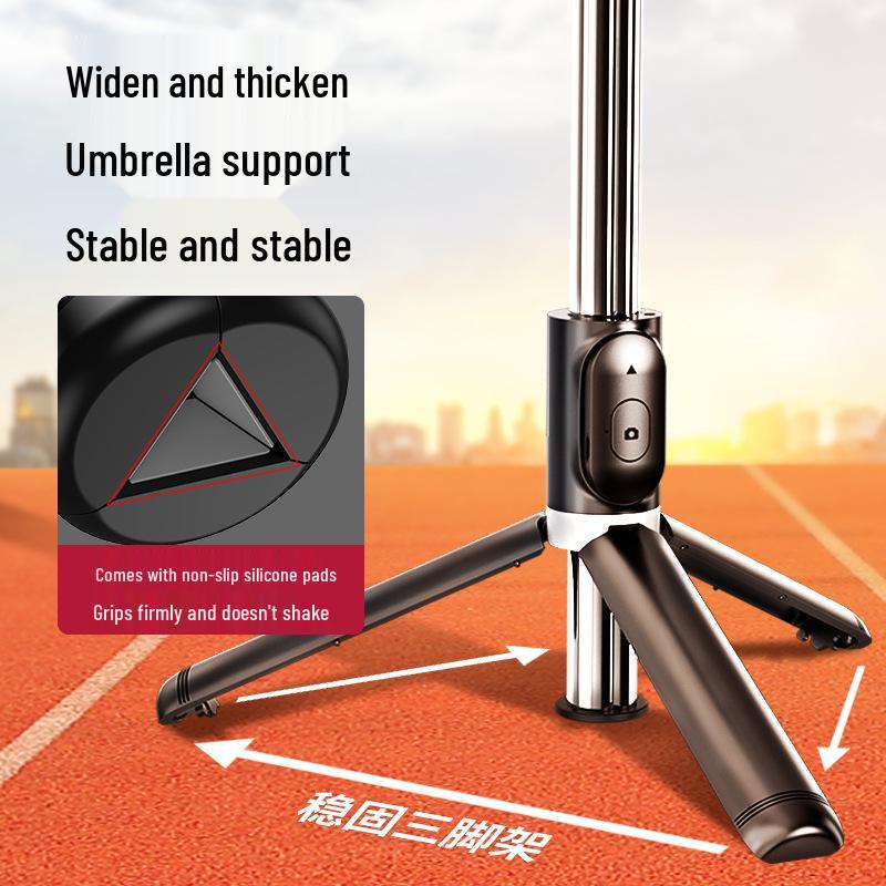 Portable Bluetooth Selfie Stick Tripod: Anti-Shake, Extendable, Travel-Ready Phone Holder