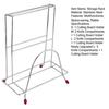 Countertop Cutting Board Organizer Stainless Steel Chopping Storage Rack And Knife Holder for Kitchen Countertop, Vertical Drain Stand Boards