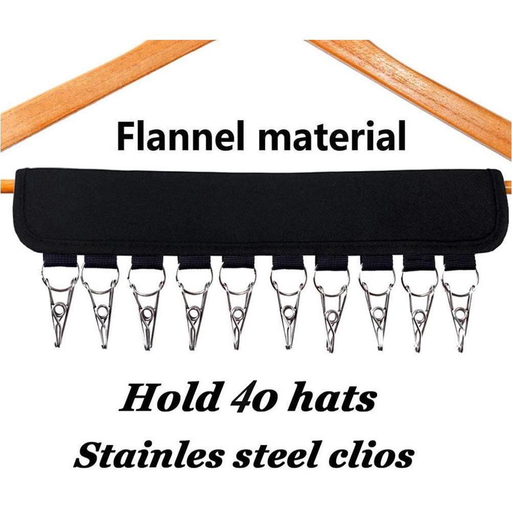 Hats Hooks Hanger Household Indoor Ple Baseball Caps Organizer Ple Folding Hat Storage Holder Headgear Organization Rack