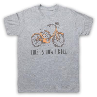 Tricycle Retro This Is How I Roll Funny Parody Cute Mens And Womens T-Shirt