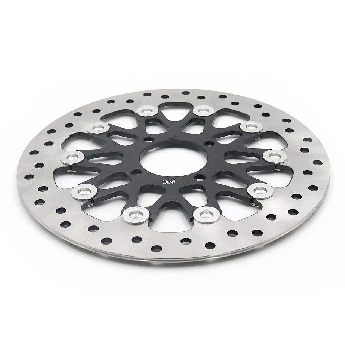 Motorcycle Floating Disc Brake Disk Universal CNC 4 Holes Caliper Disc Pads 267mm*58mm  For Dirtbike Street Scooter Bik