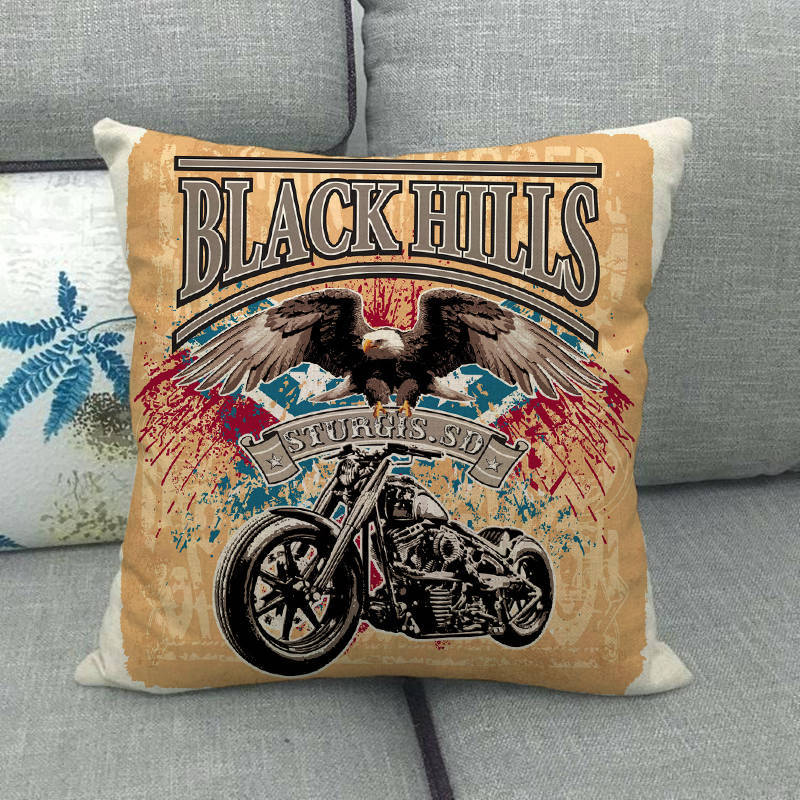 Nordic Retro Collection Digital Printing Short Plush Pillow Covers Decorative For Car Sofa Office Cushion Cover Home Goods