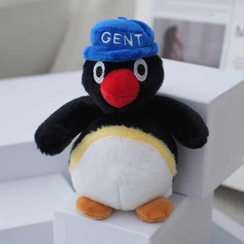 

Adorable Chubby Penguin Plush Toy Cozy Home Decor Stuffed Animal Companion Pp Cotton Blue Hat