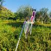 Diameter 27~38cm Rotating Sunflower Stake Standing Lawn Flower Pinwheel  Outdoor Party Picnic Decor
