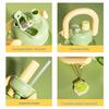 Large-Capacity Cartoon Kids' Water Cup with Straw & Tea Filter