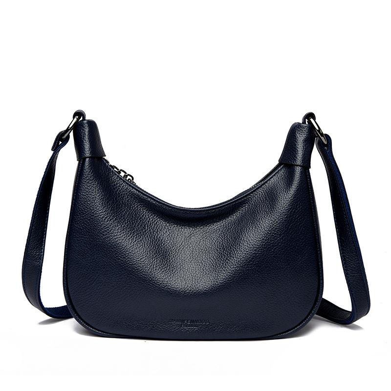 Niche Design Crescent-shaped Bag Semi-round Bag Single-shoulder Armpit Bag for Women Crossbody Single-shoulder Tote Bag