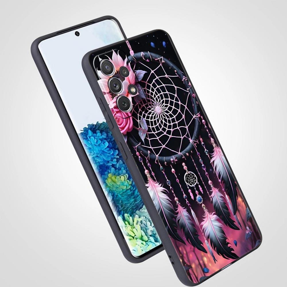 Mandala Dreamcatcher Phone Case For Samsung Galaxy A17 A07 A55 A35 A25 A15 A05 A33 5G A31 A23 A21s A13 A41 A73 A53 A51 A71 Cover