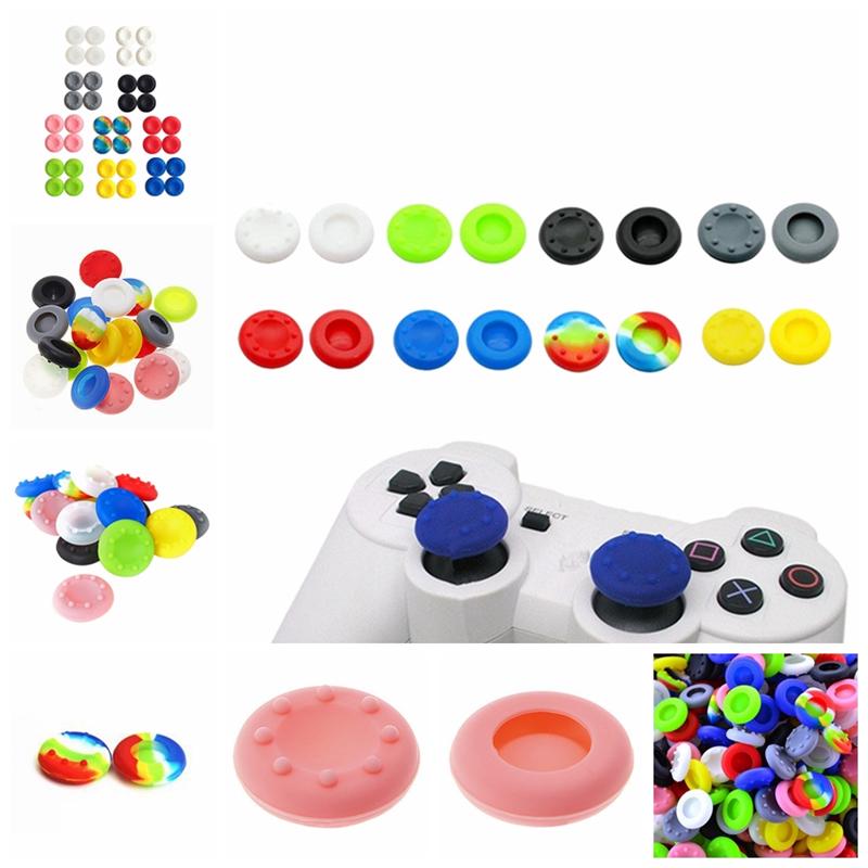 Silicone Joystick Thumb Stick Grips Cap Case For Ps3 Ps4 Xbox One/360