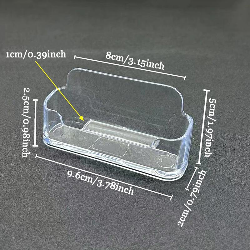 WTEMPO Business Card Holders for Office Desk Fits 30-50 Business Cards To Display Desktop Business Card Stands for Exhibition