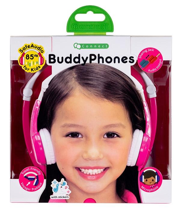 Buy Onanoff Buddyphone Connect Foldable Headset Pink Buddyphones  0727542484333 at affordable prices — free shipping, real reviews with  photos — Joom