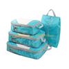 49MD 4 Set Travel Packing Cubes Compression Packing Cubes for Suitcase Luggage Cubes Suitcase Bags Travel Essential