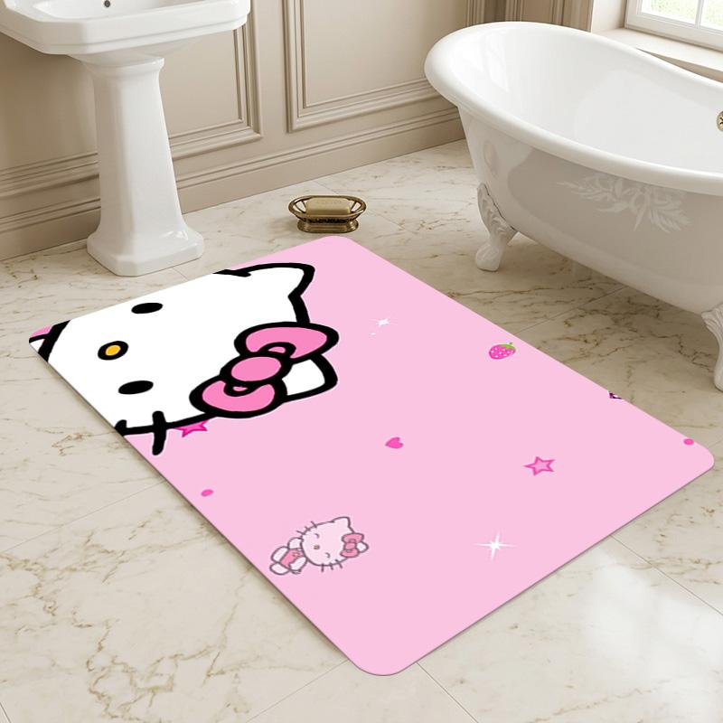 Hello Kitty Living Room Nonslip Area Rug Soft Carpet For Bedroom Game Playroom Sofa Office Home Decor Doormat Christmas Gift C9291158