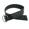 PU Leather Waist Belt with Pin Buckle Harajuku Alloy Rivet Waist Belt Woman Girls Jeans Dresses Skirt Coat Waistband