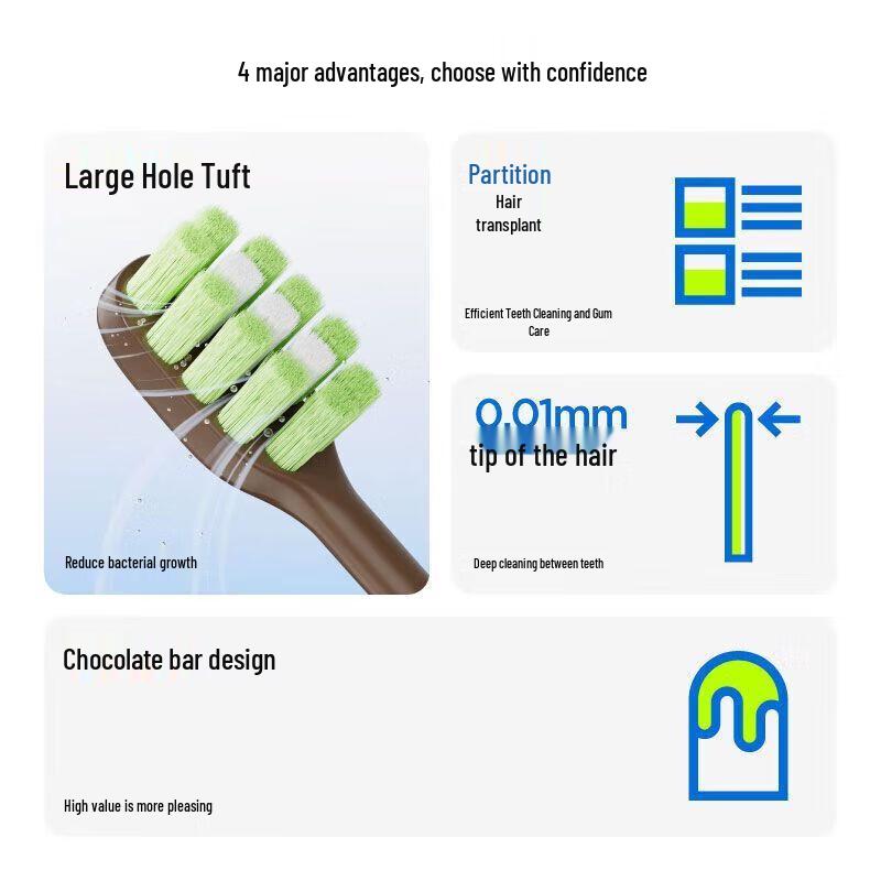 Canban Adult Soft Bristle Toothbrush 2-Pack