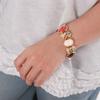 Rhinestone Baroque Bracelet Resin Women's Hand Bracelet Retro Enamel Bangle  Jewelry Gifts