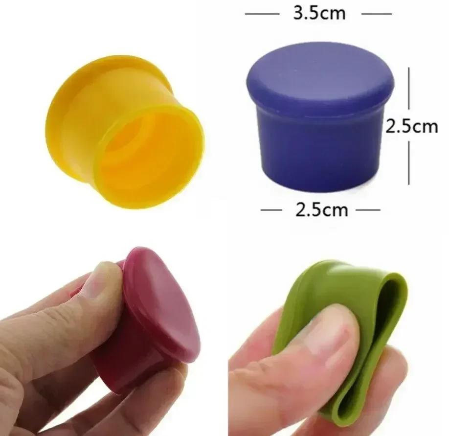 Food Home Flexible Bar Glass Stoper Grade Cocktail 5Pcs Accessories Cork Bottle Seal Drinkware Barware Durable Beer Kitchen