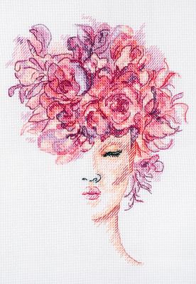 ערכת תפר צלב Abris Art Floral Grace