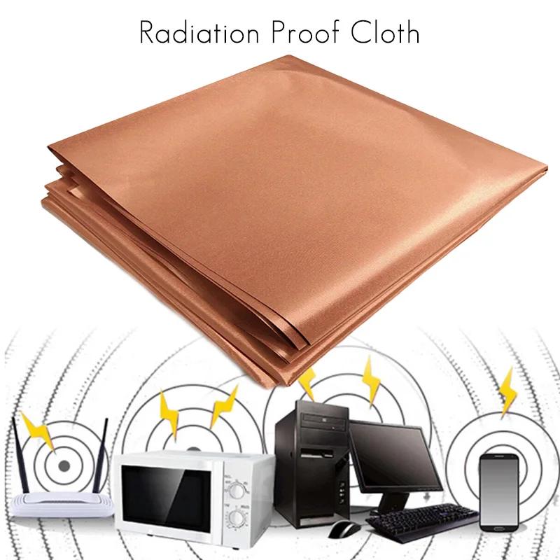 Tessuto Faraday 200cm Anti-radiazioni Tessuto Conduttivo di Rame Schermo Protezione EMF/EMI Materiale Bloccante Scudi RFID/RF Segnali