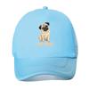 Cute Pug Mom Portrait Typography Mesh Baseball Cap For Womens Unisex FeUnisex Beach Dad Hat Hip Hop
