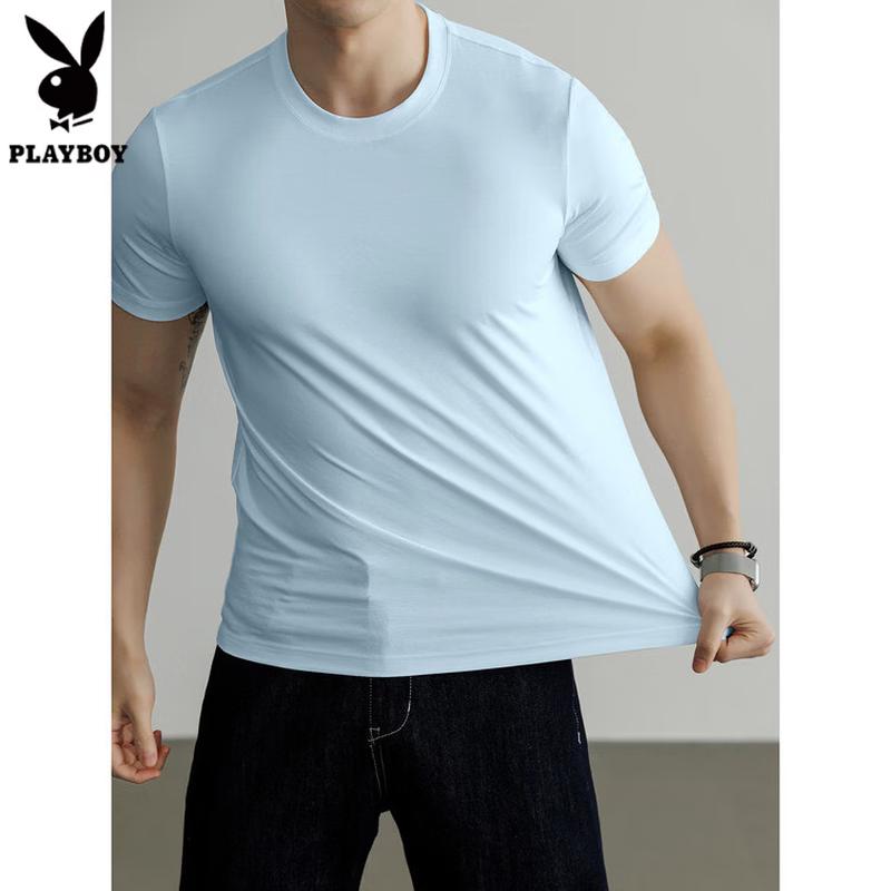 

Летняя футболка с коротким рукавом из смешанного хлопка Playboy M
