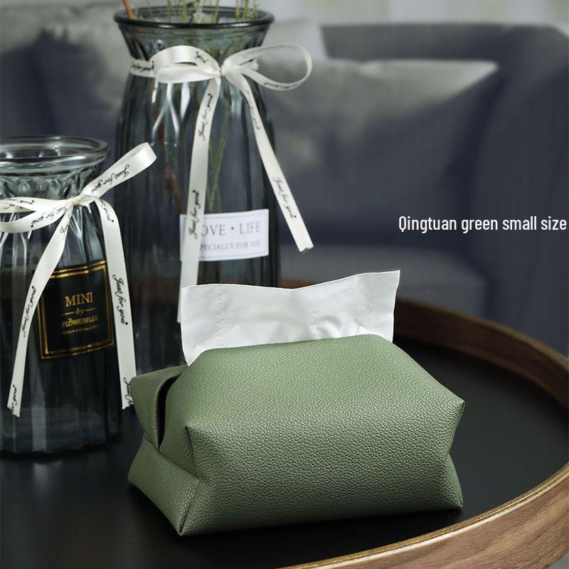 Nordic Luxury Leather Tissue Box - Premium, Stylish Storage for Living Room or Bedroom