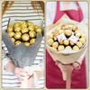 Square Aluminum Foil Paper Gold Chocolate Wrappers New Candy Wrapping Paper  Wedding Party Supplies
