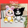 Adorable Kitty Plush Keychain With Cute Cat Doll For Bags And Backpacks