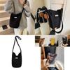 Stylish Large Capacity Womens Bucket Bag Casual Korean Design In Black Brown Yellow Grey