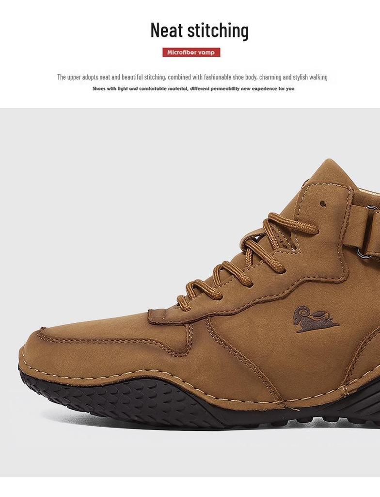 Men's High-Top Octopus Boots - Outdoor Sports and Casual Martin Style for Autumn/Winter