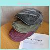 Vintage Wash Cotton Beret Hat For Women With Sun Protection For Four Seasons Style