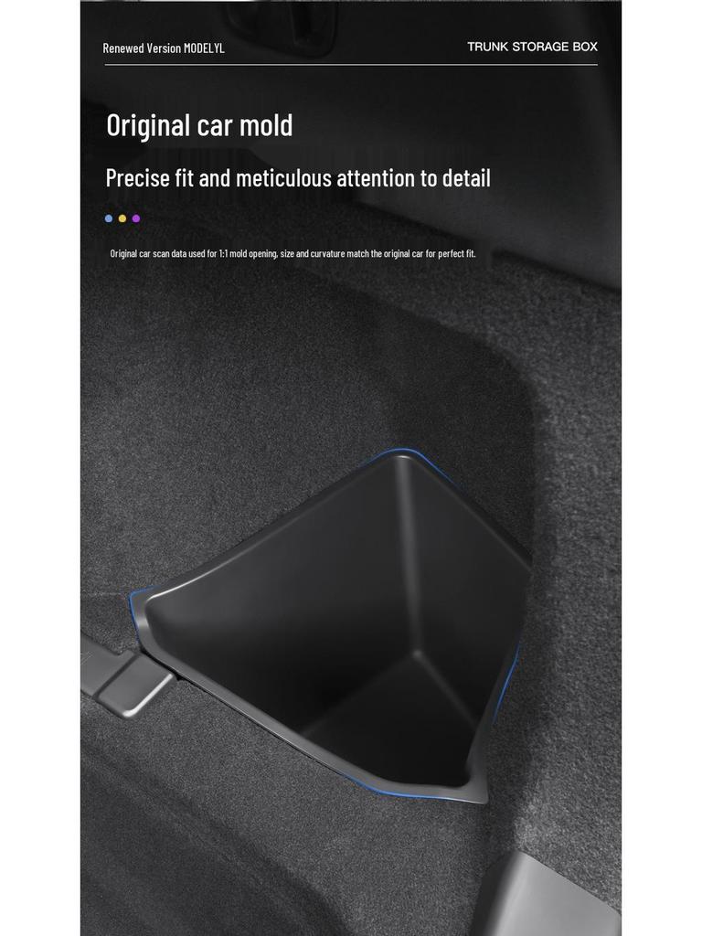 TPE Seitenaufbewahrungsbox für Tesla YL 6-Sitzer Kofferraum