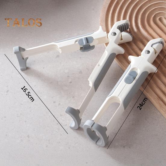 Anti-Scalding Clip 2-in-1 Hot Plate Gripper Bowl Holder Clip Non-Slip High Temperature Resistance Anti Scald Clamp Hot Plate Gripper Clips Tongs for